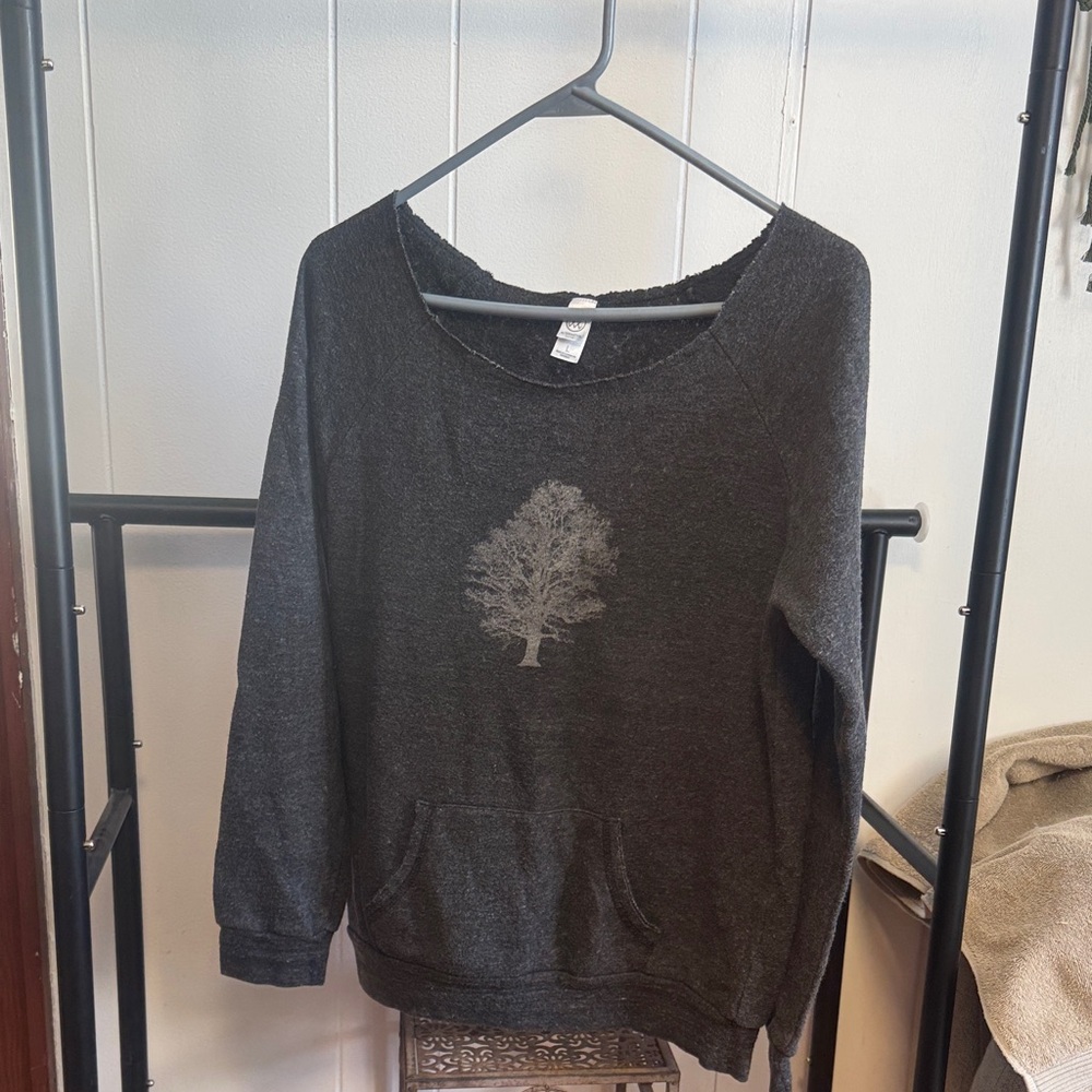 Alternative Earth Charcoal Sweatshirt